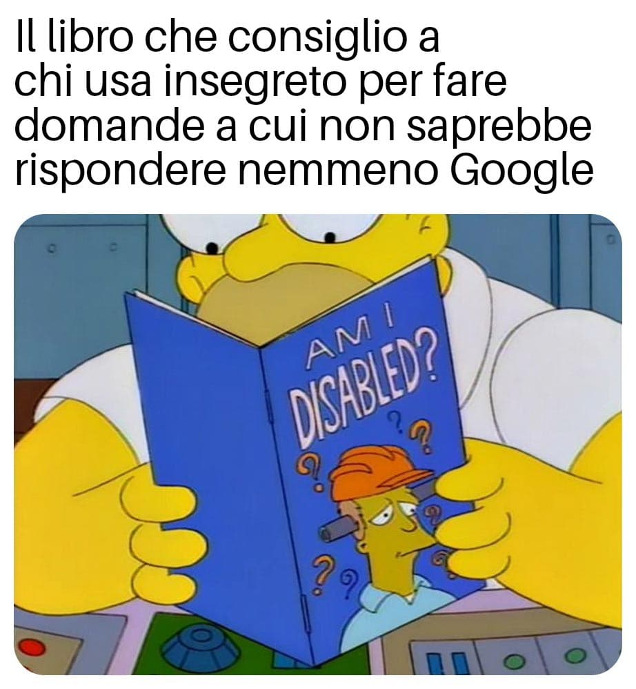 Oggi sono paxxerello vi sto insultando tutti. Scusate vi amo