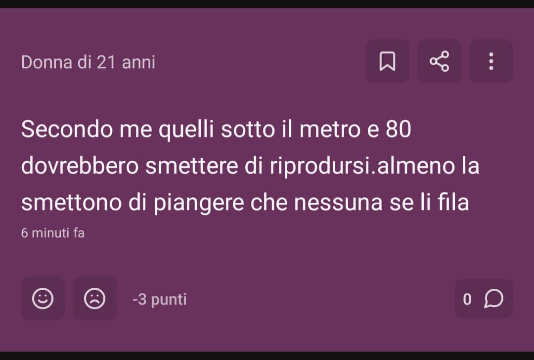 Si, so che è un post troll fatto da 