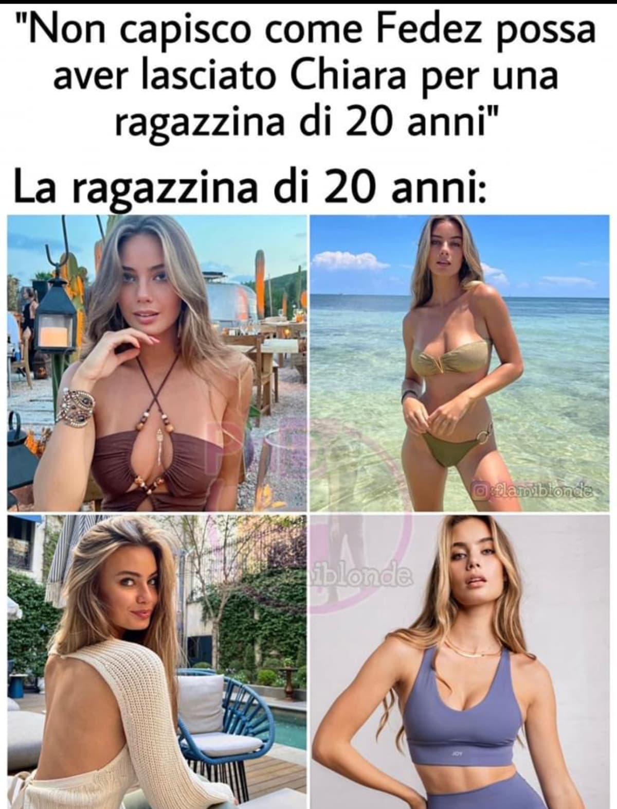 Diciamo che lei merita tanto 