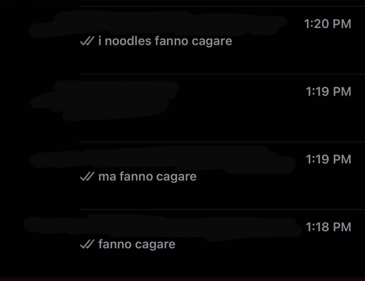 fanno cagare