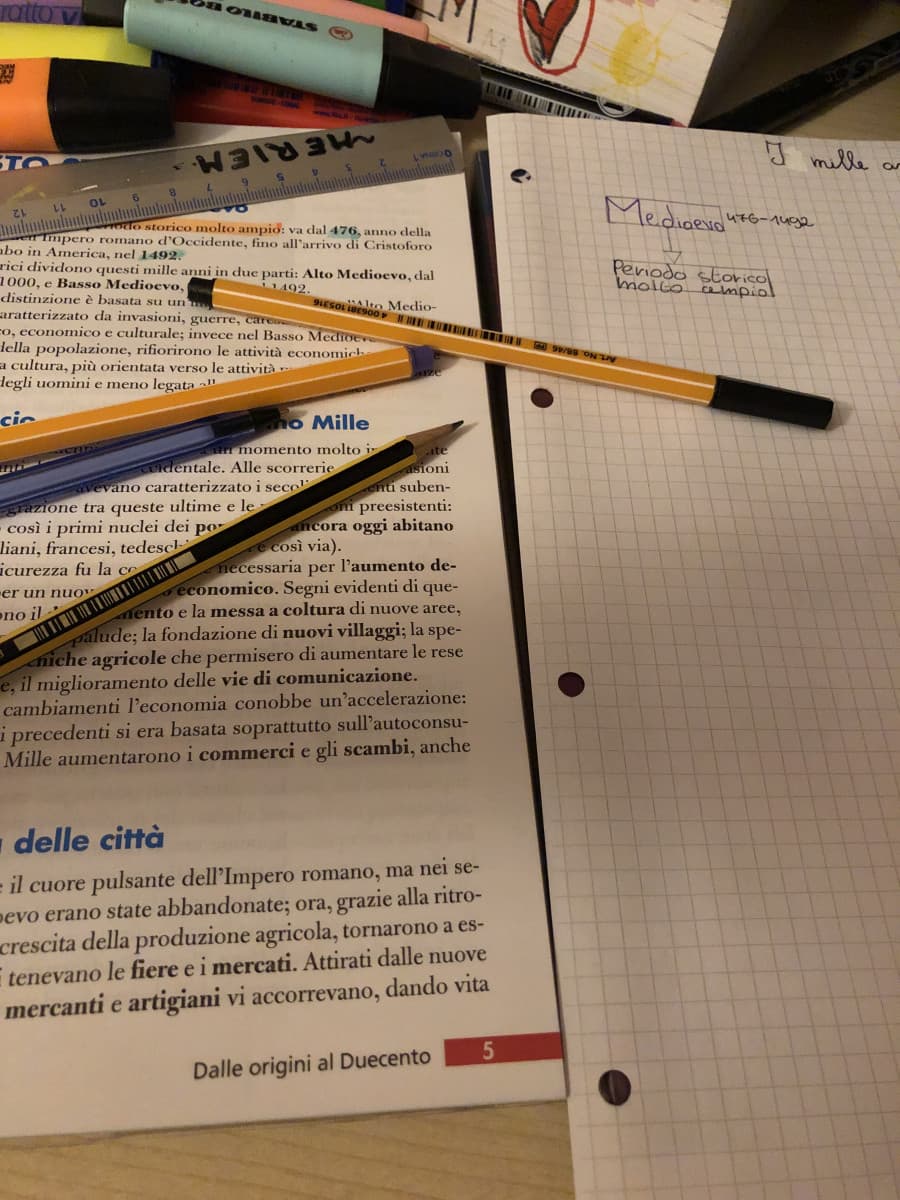 Devo fare uno schema di 5 pagine per lunedì. Il problema? Non so fare gli schemi?