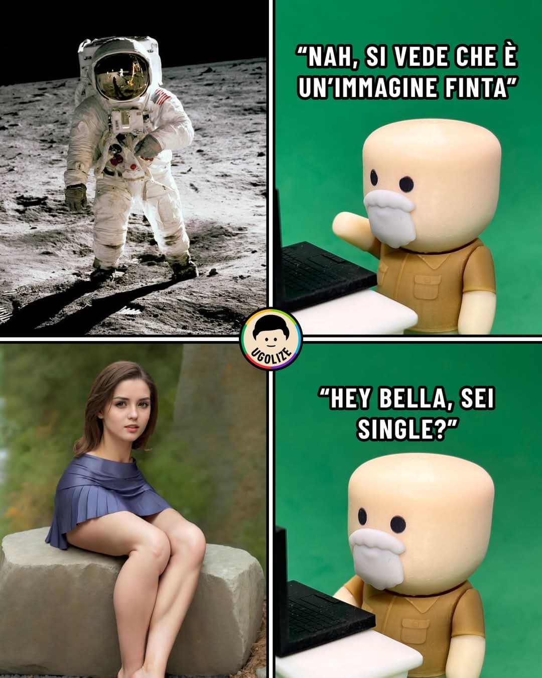 Fa ridere perché è vero 