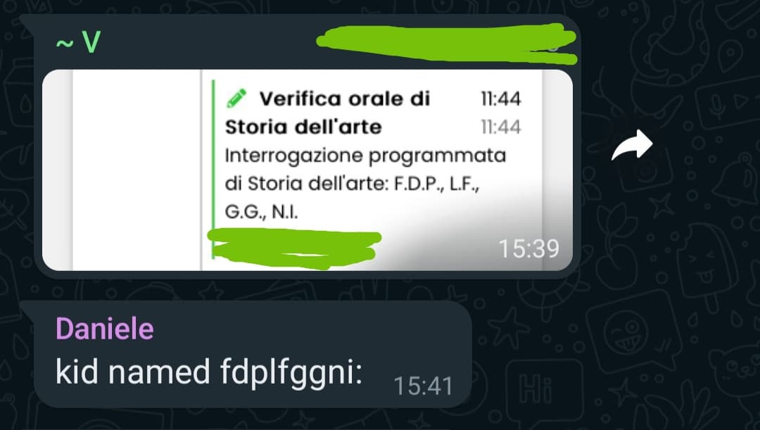 Non so perché ma mi fa un sacco ridere 