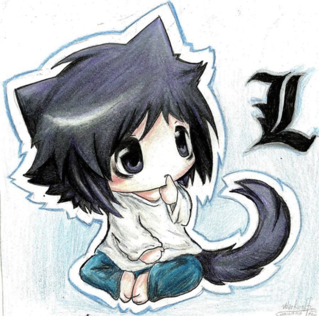 L di death note cute 