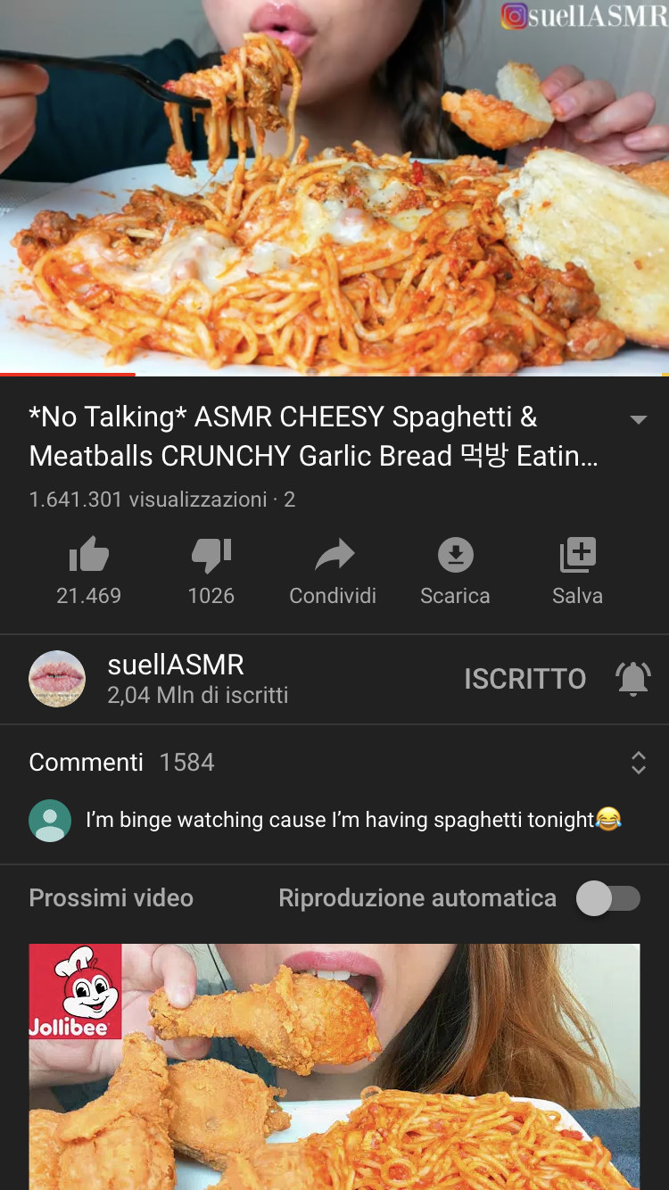 Rega ma solo io amo guardare questi video?