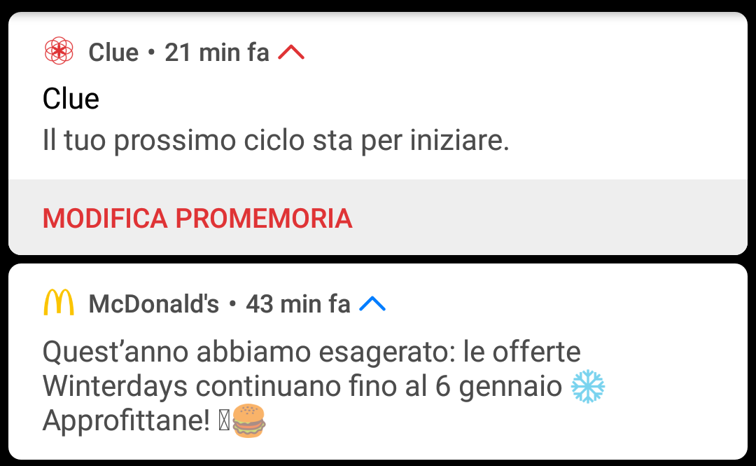 Quando Babbo Natale decide di farti due regali diversi...