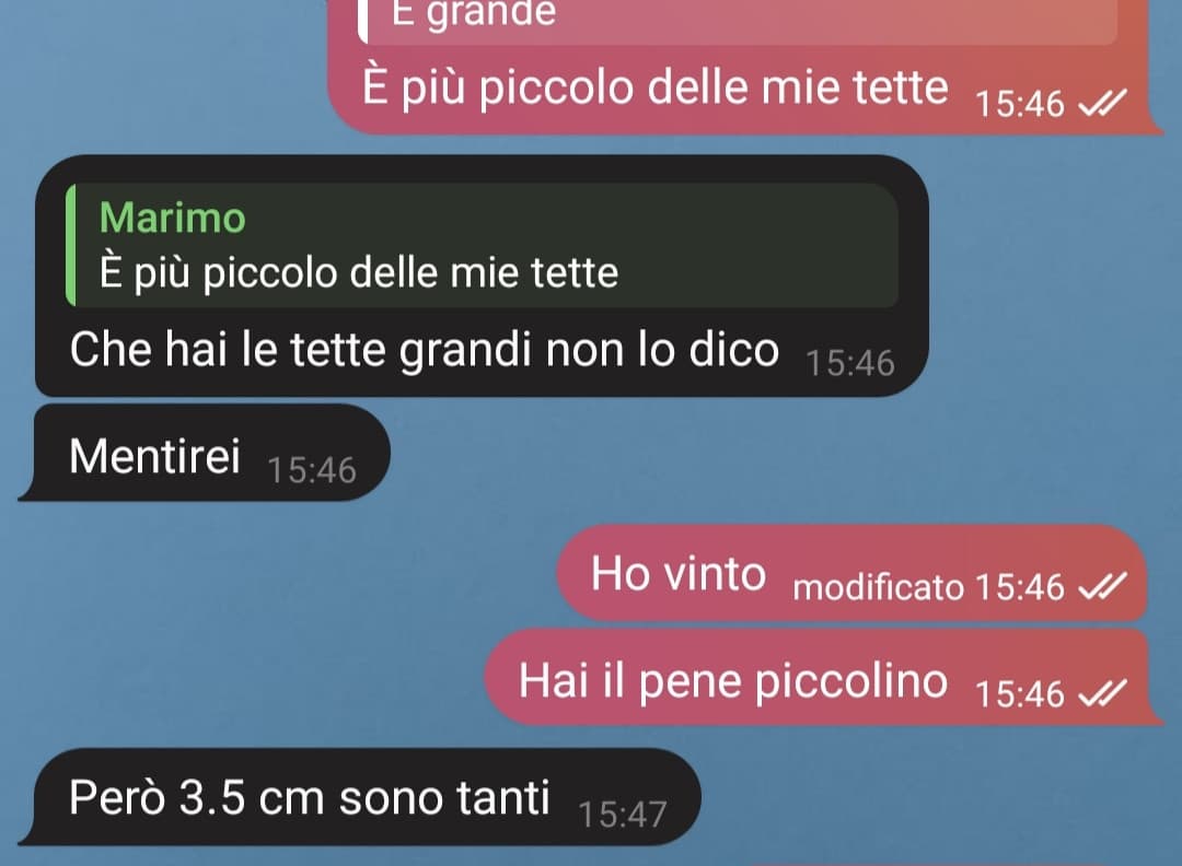 Secondo voi 3.5 cm sono molti?