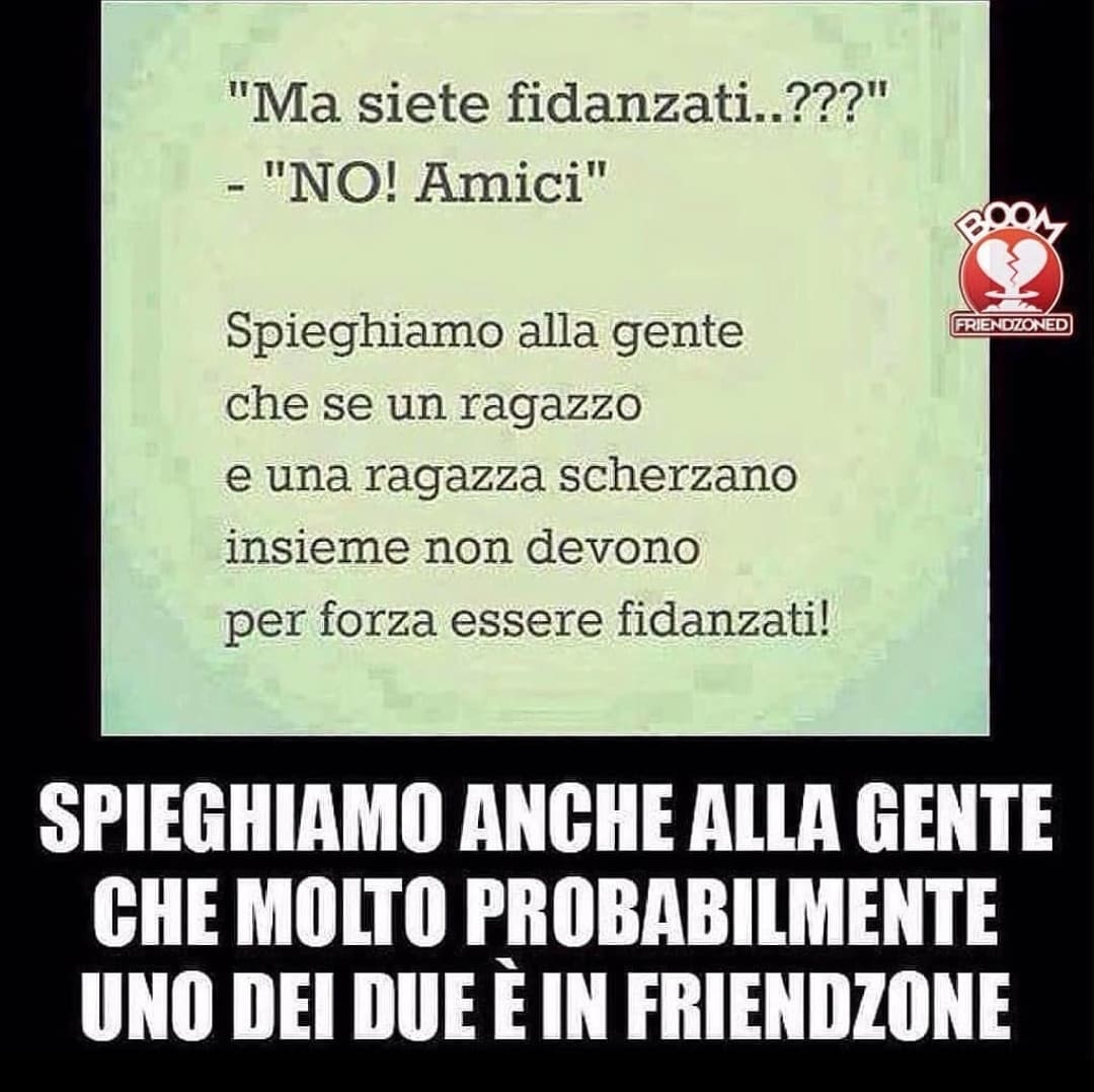 Spieghiamo anche alla gente che se due si tengono la mano, si baciano continuamente, si toccano non c'è solo amicizia