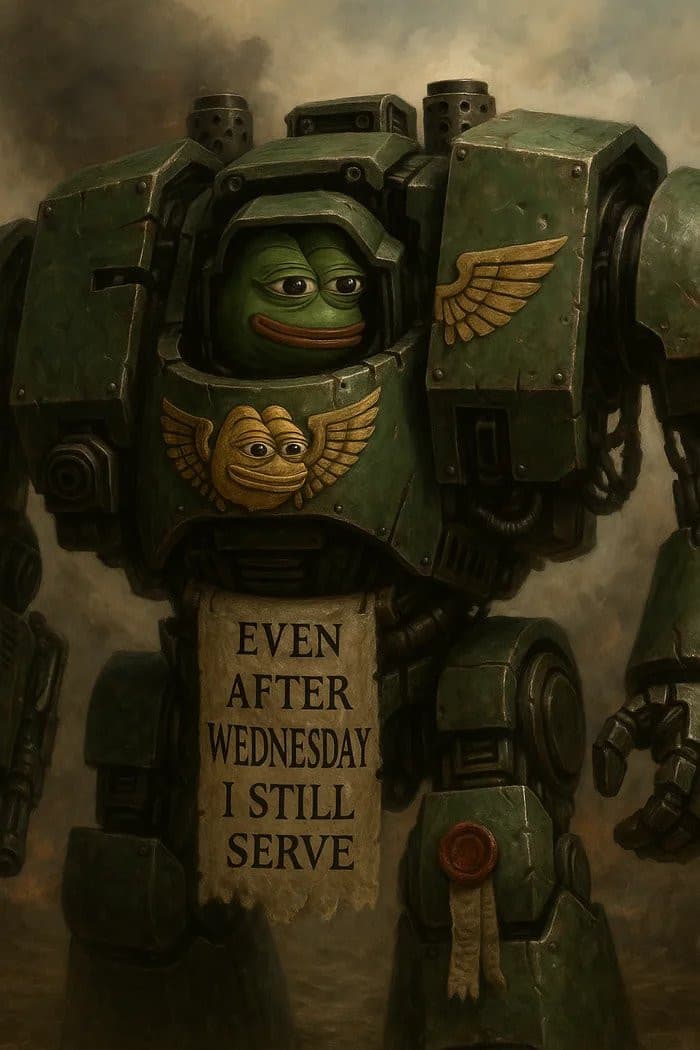 it's wednesday, my dudes
