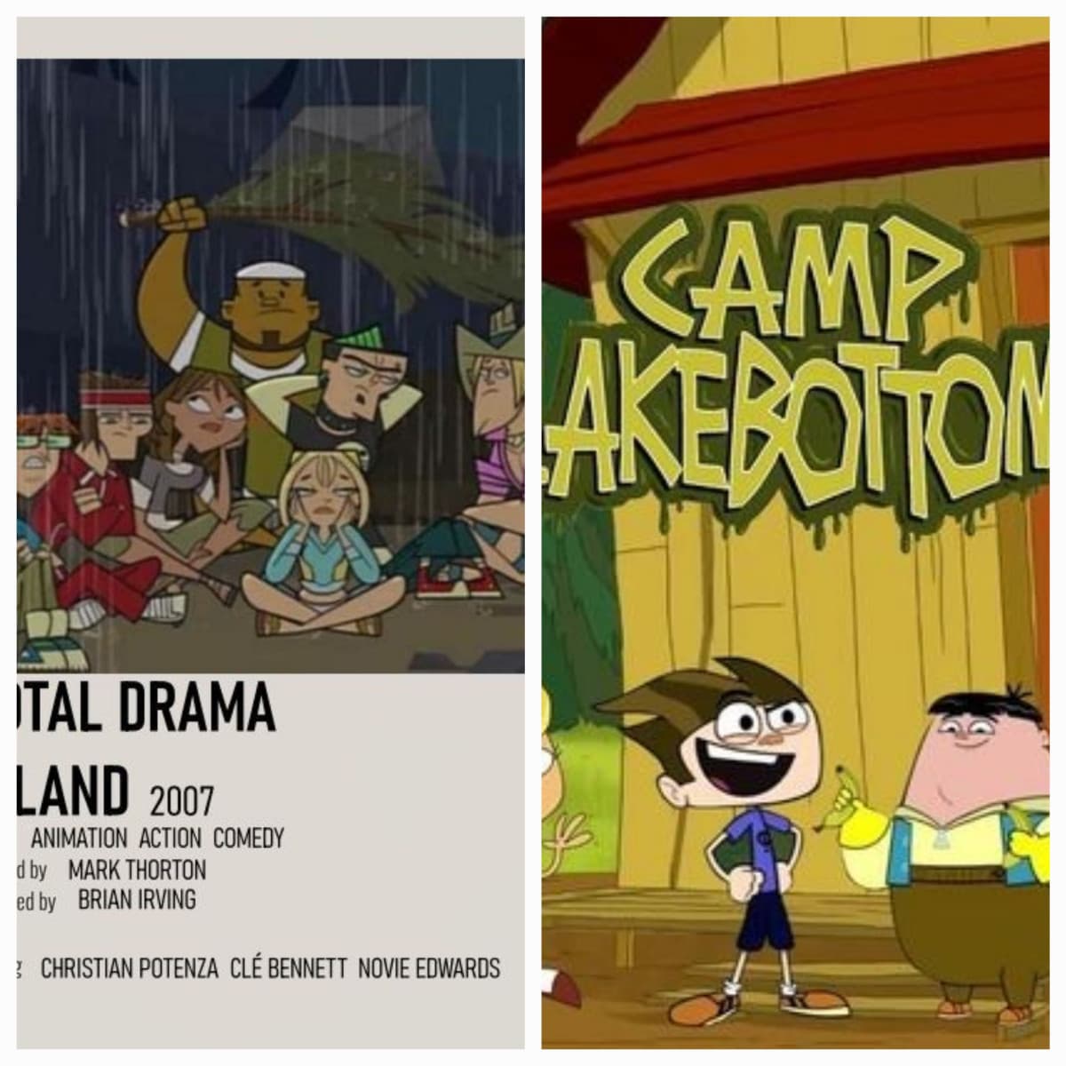 (?girone pt1?) Torneo cartoni animati 4) camp lakebottom or total drama island