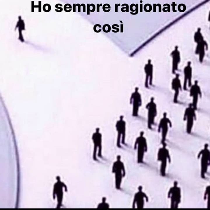 L'ho sempre pensata così: