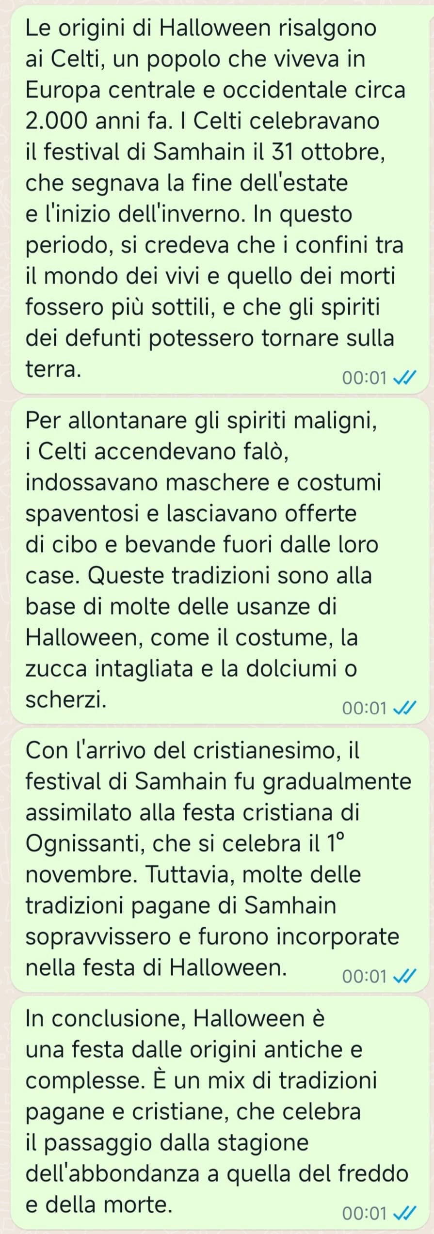 Breve storia della festa di halloween 🎃