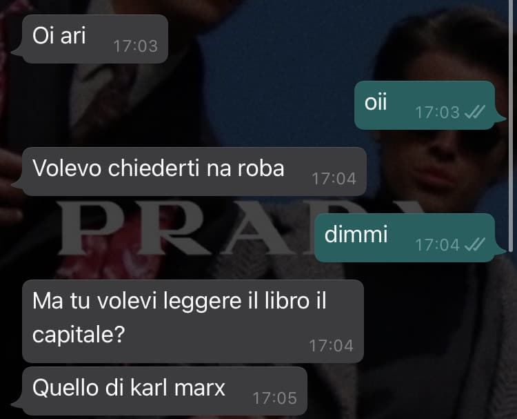 non so ma che vuole mio fratello 