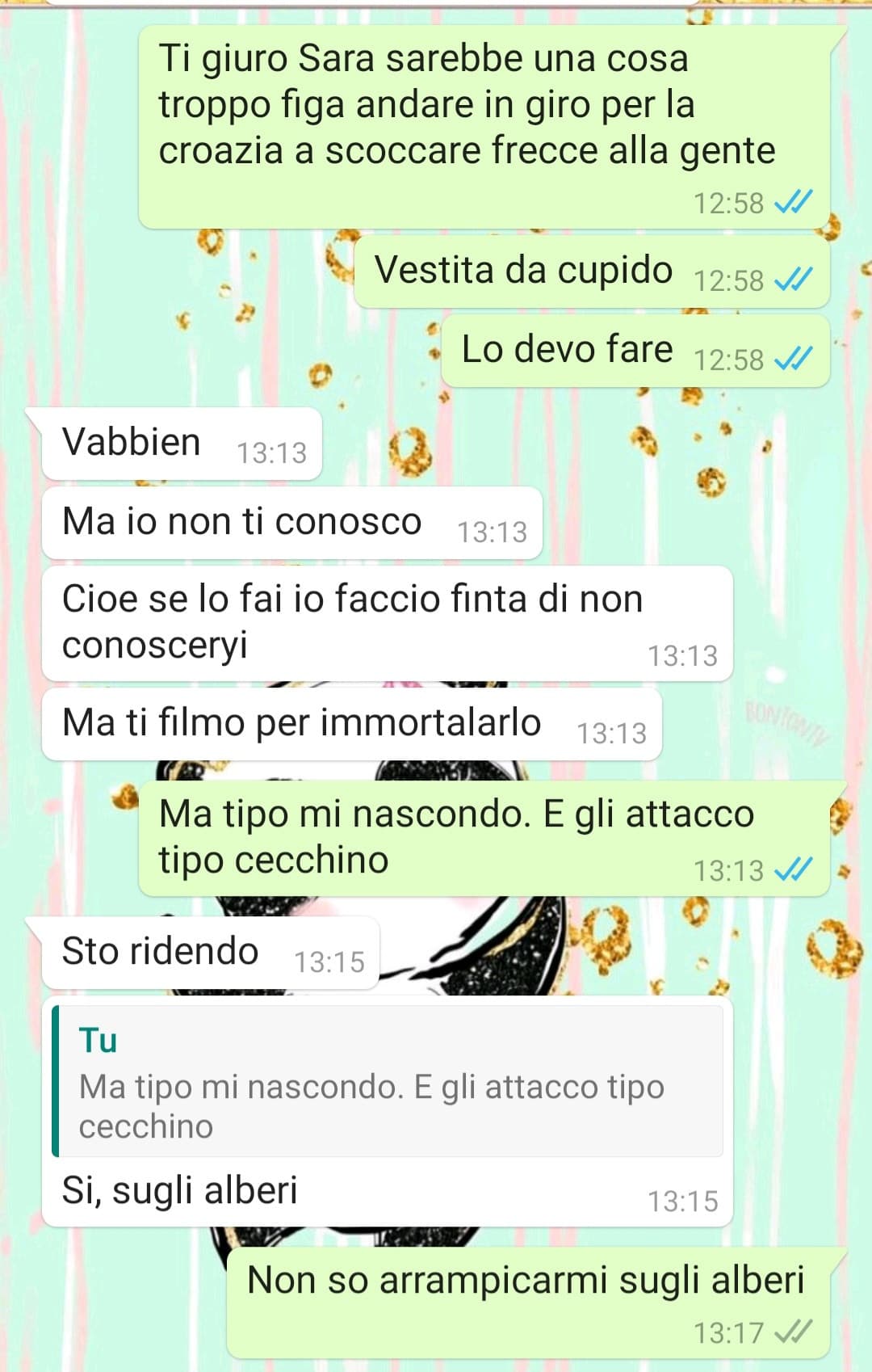 No, ma io sono normale 