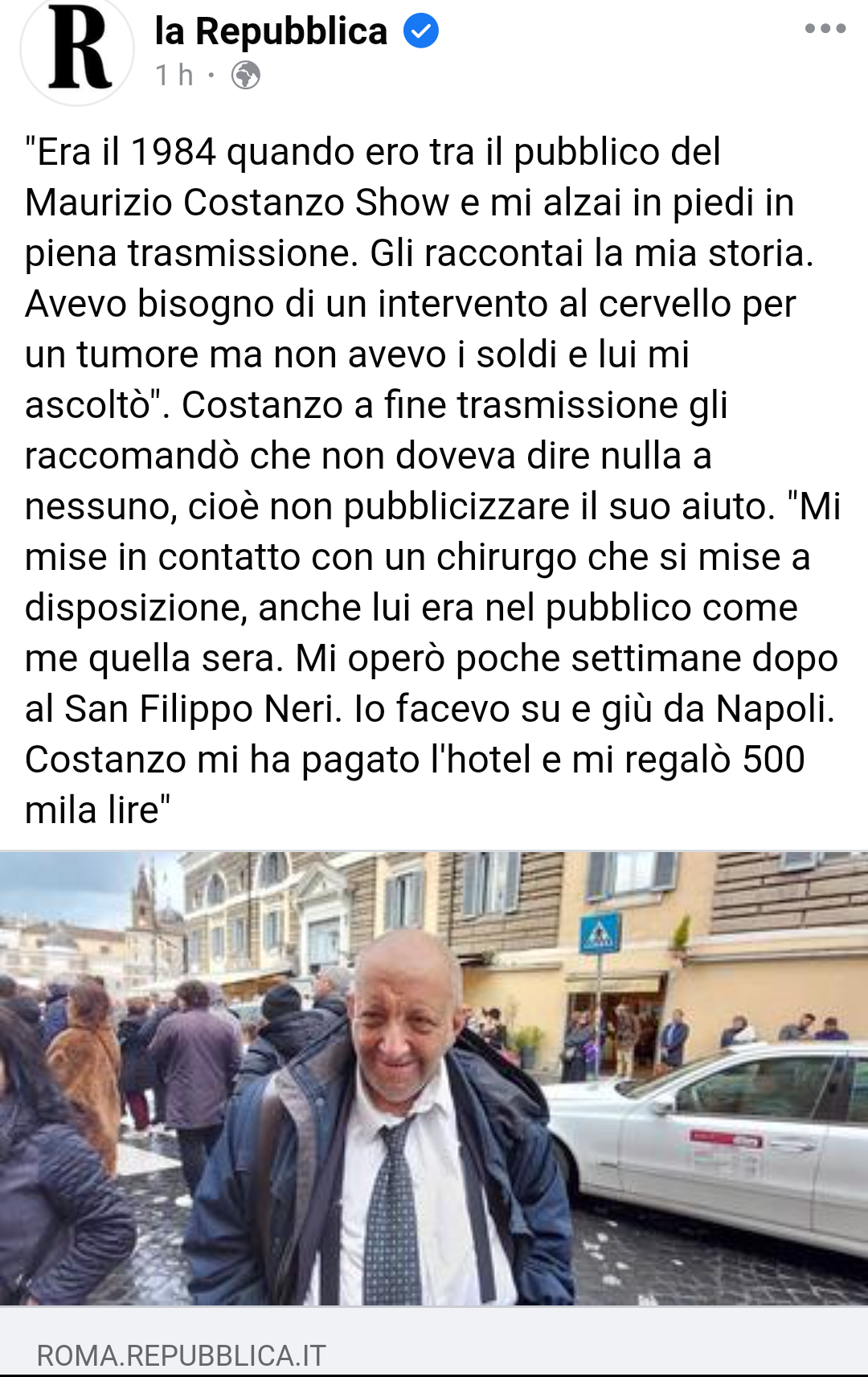 Questa è quello che chiamo io fare beneficenza