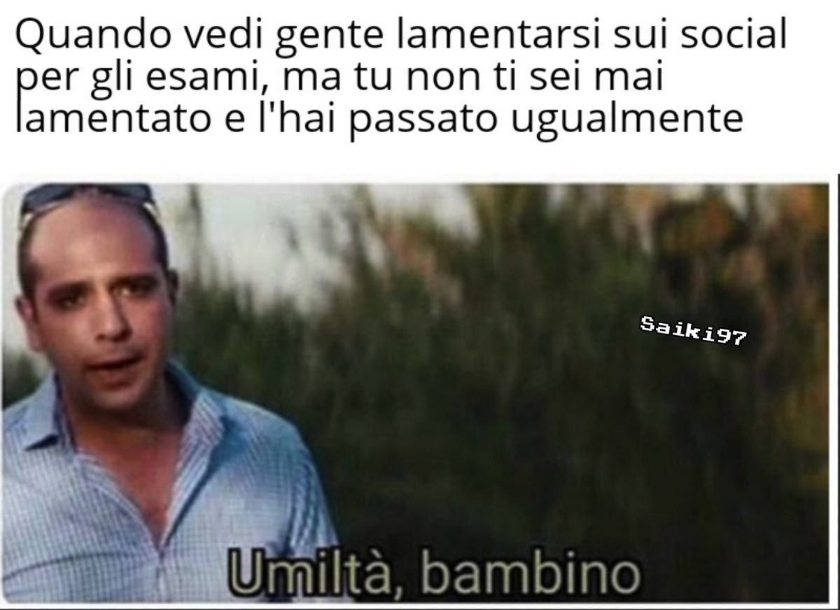 "Questo esame non lo passerò mai!", e poi prendono 100/100...