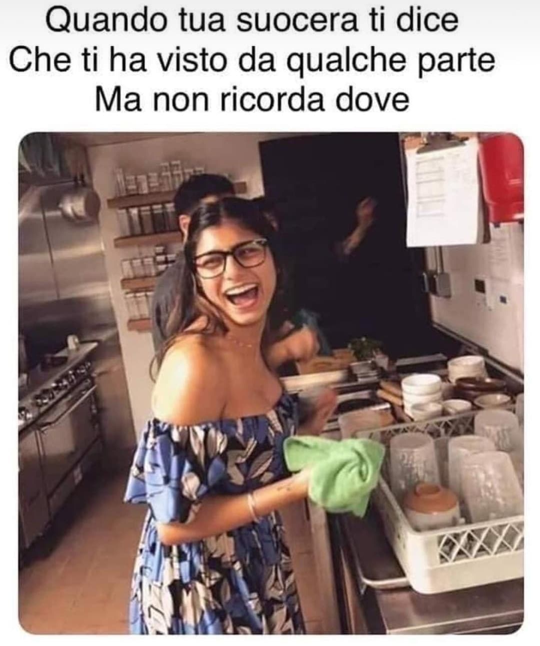 Oddio dove l'ho già vista? ??