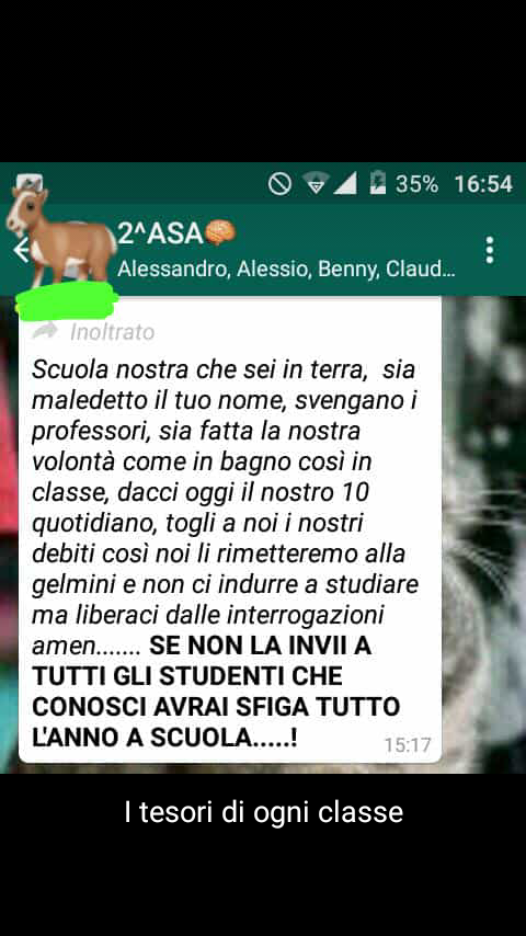 I tesori della classe