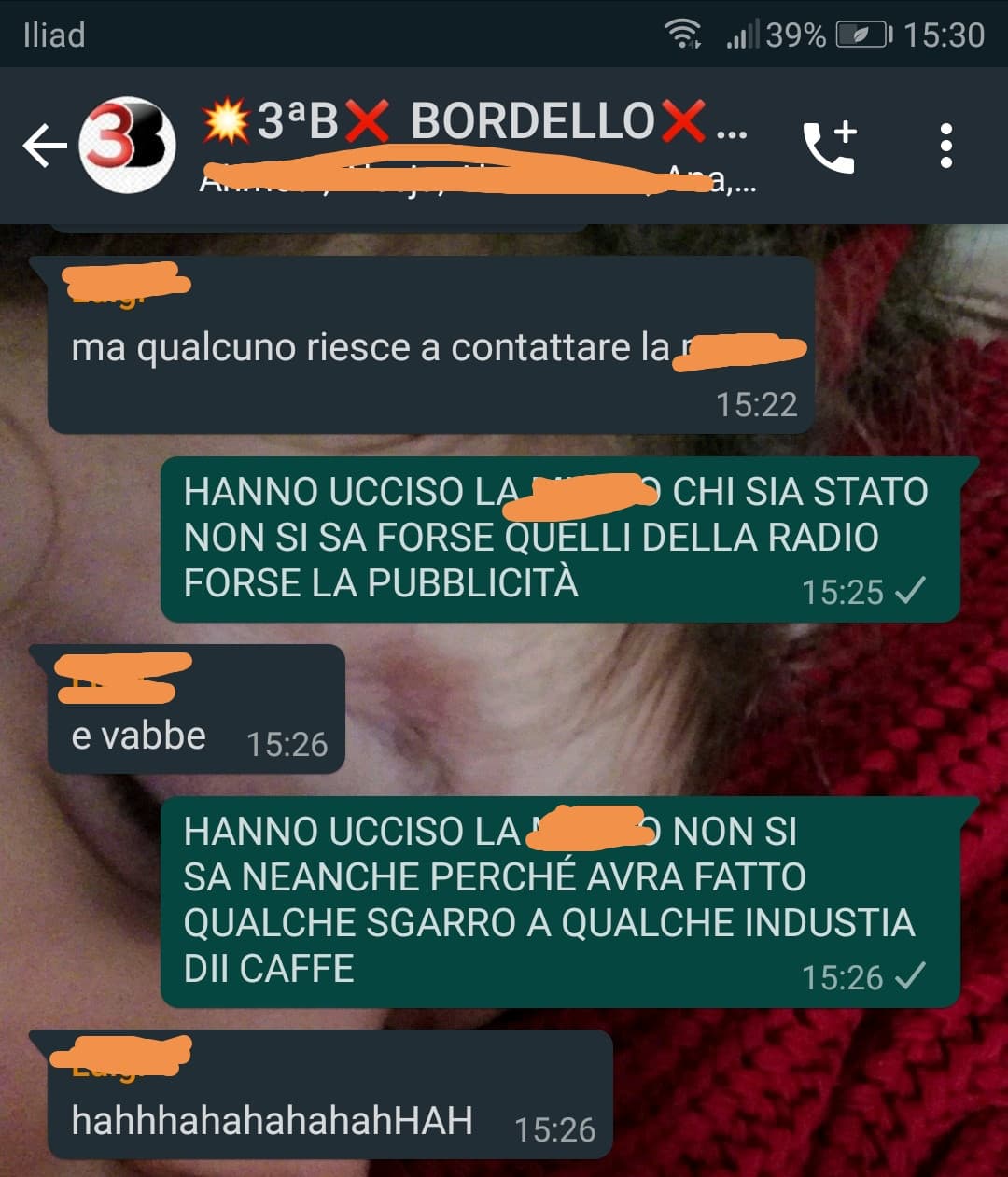 Si sono molto normale... 