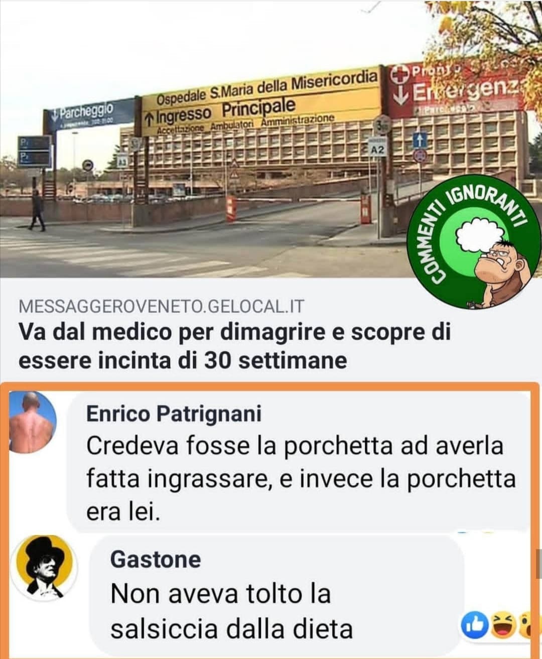 ehm non si era accorta di non avere il ciclo da 7/8 mesi?