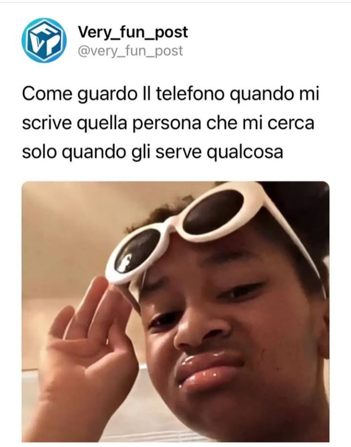 Tutte le persone che mi scrivono quindi- ,