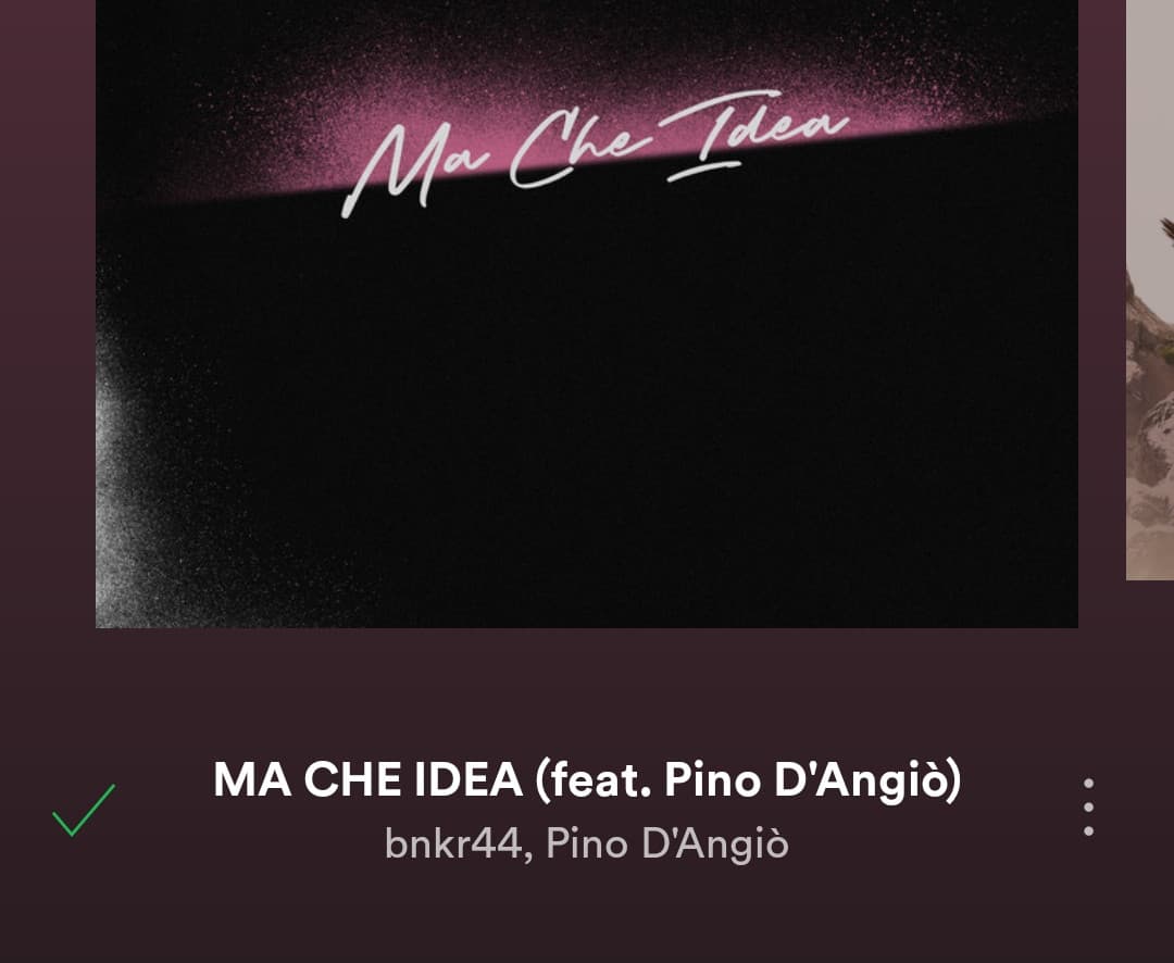 L'hanno messa su Spotify, goooodo