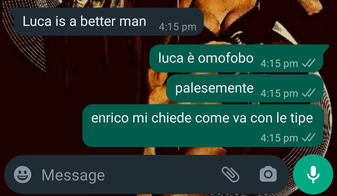 (enrico e luca sono nostri professori)