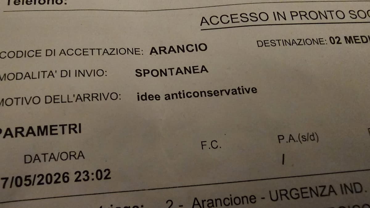 E mi chiedo quando sarà il finita