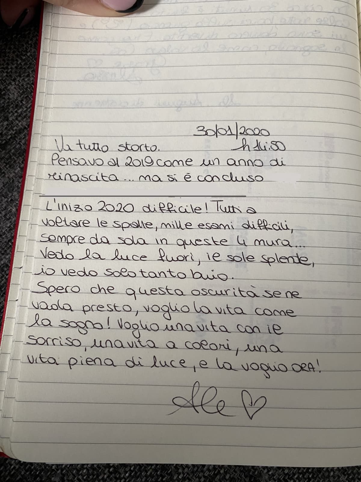 Parole che mi fanno rabbrividire
