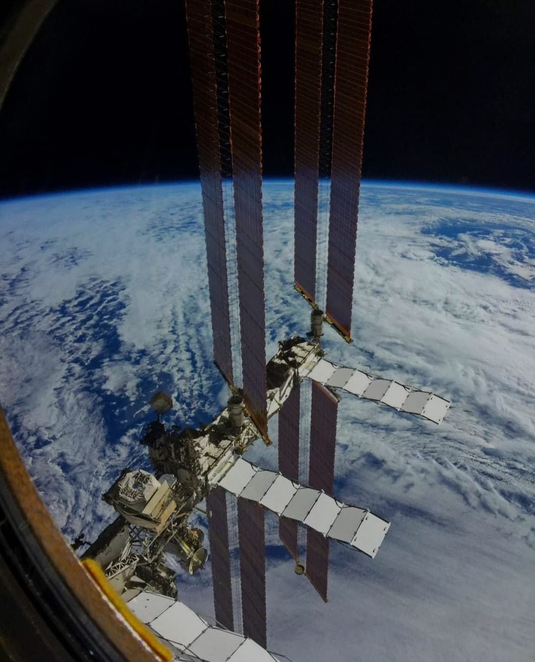 Vista dalla stazione spaziale Internazionale