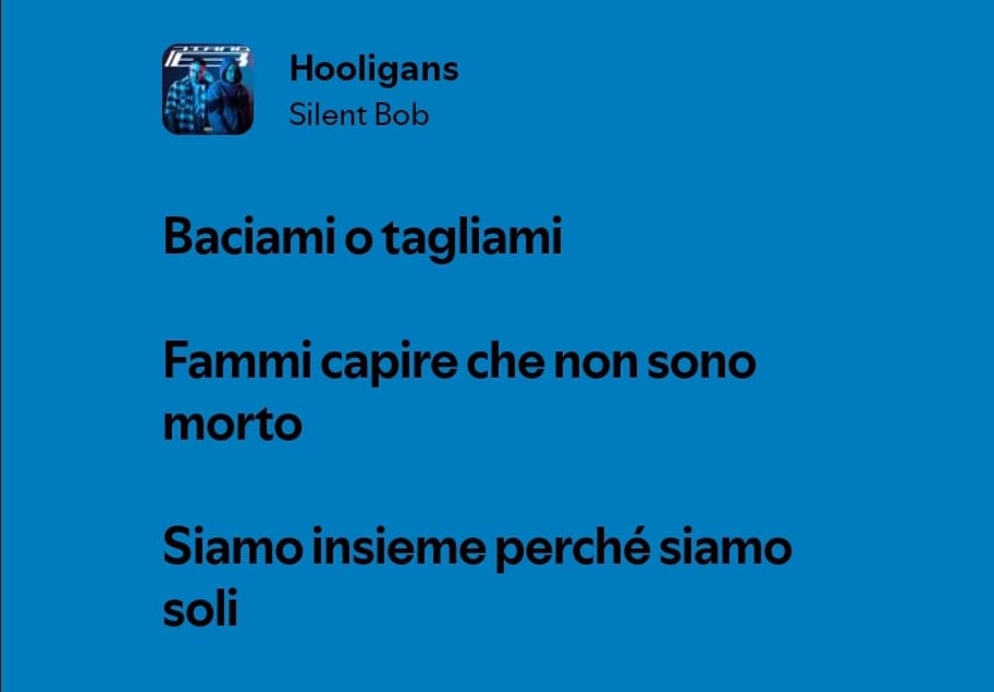 boh vorrei solo qualcuno con cui poter parlare in modo serio evitando le solite conversazioni di circostanza da poco