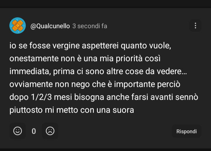 "Ceh io aspetto, ma massimo un mese"