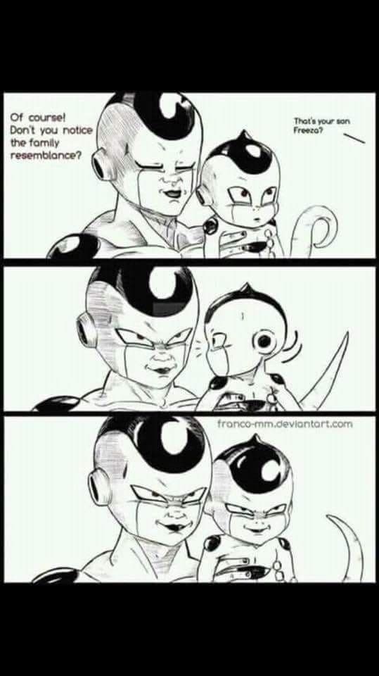 Frieza and Kurieza, tale padre tale figlio