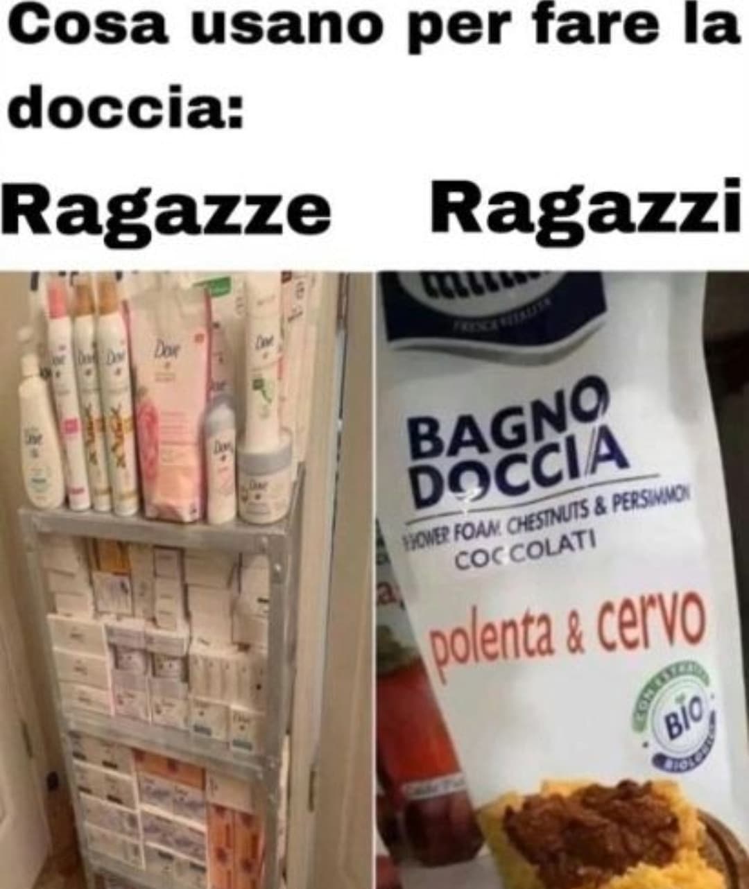 Raga ho finito la polenta aiuto 