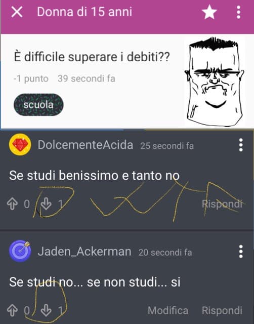 La verità fa male...