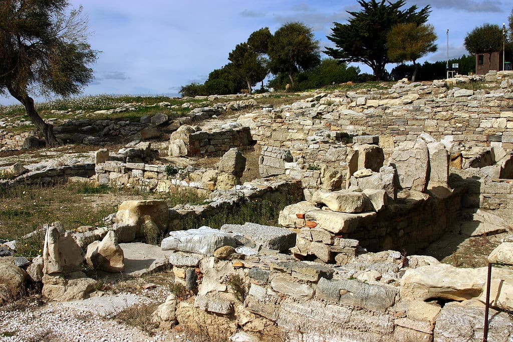 Rovine di Eraclea Minoa (Sicilia).