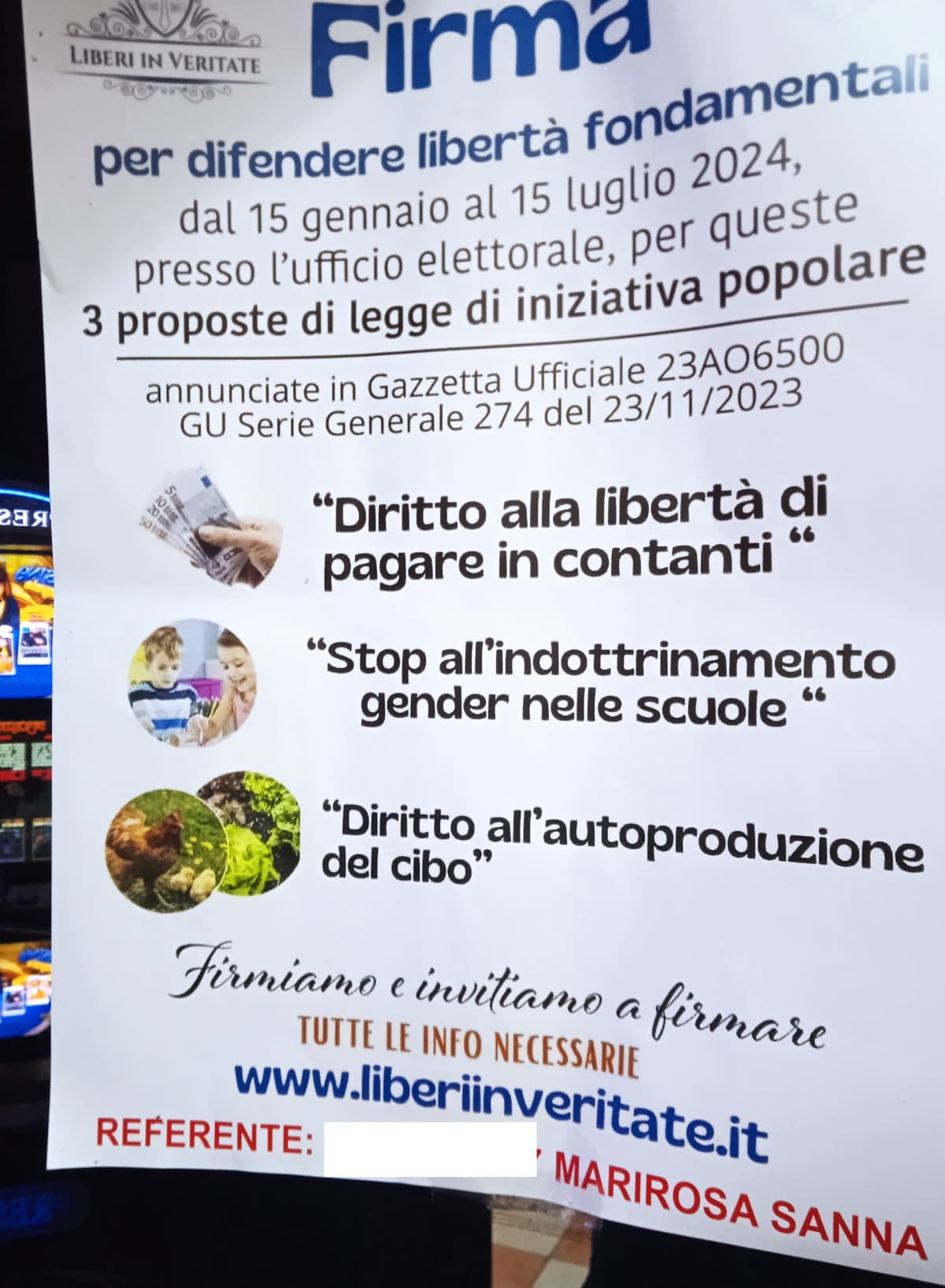 Ieri ho trovato questo volantino al bar e mi ha fatto ridere per l'esasperazione 