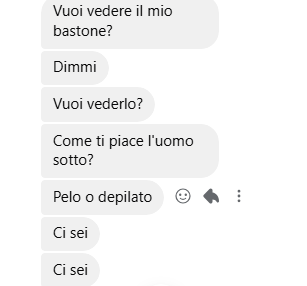 I messaggi d'affetto che ricevo