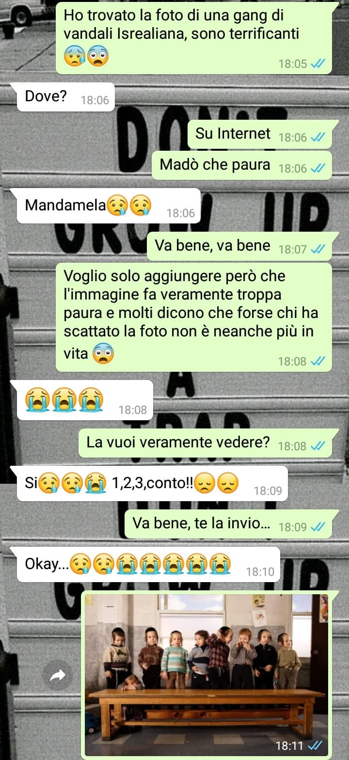 Madò che paura… 