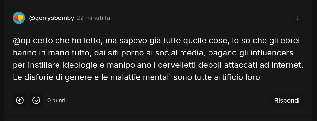 sti commenti mi fanno morire comunque lol 