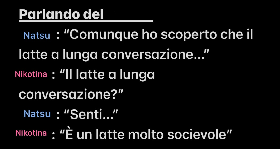 @Natsuu che coglione non sa parlare