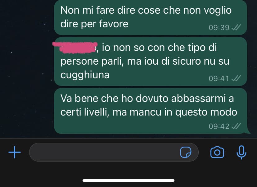 Io non capisco se certe persone lo fanno apposta o se sono veramente deficienti come lammerda, alla fine ti stanchi pure a starci dietro.