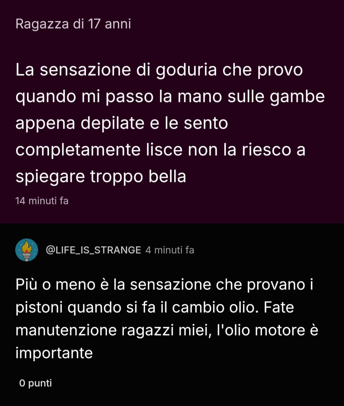 Ok forse ci penso un po' tanto ai motori, qualche volta sembro un ragazzo etero come tutti gli altri giuro 