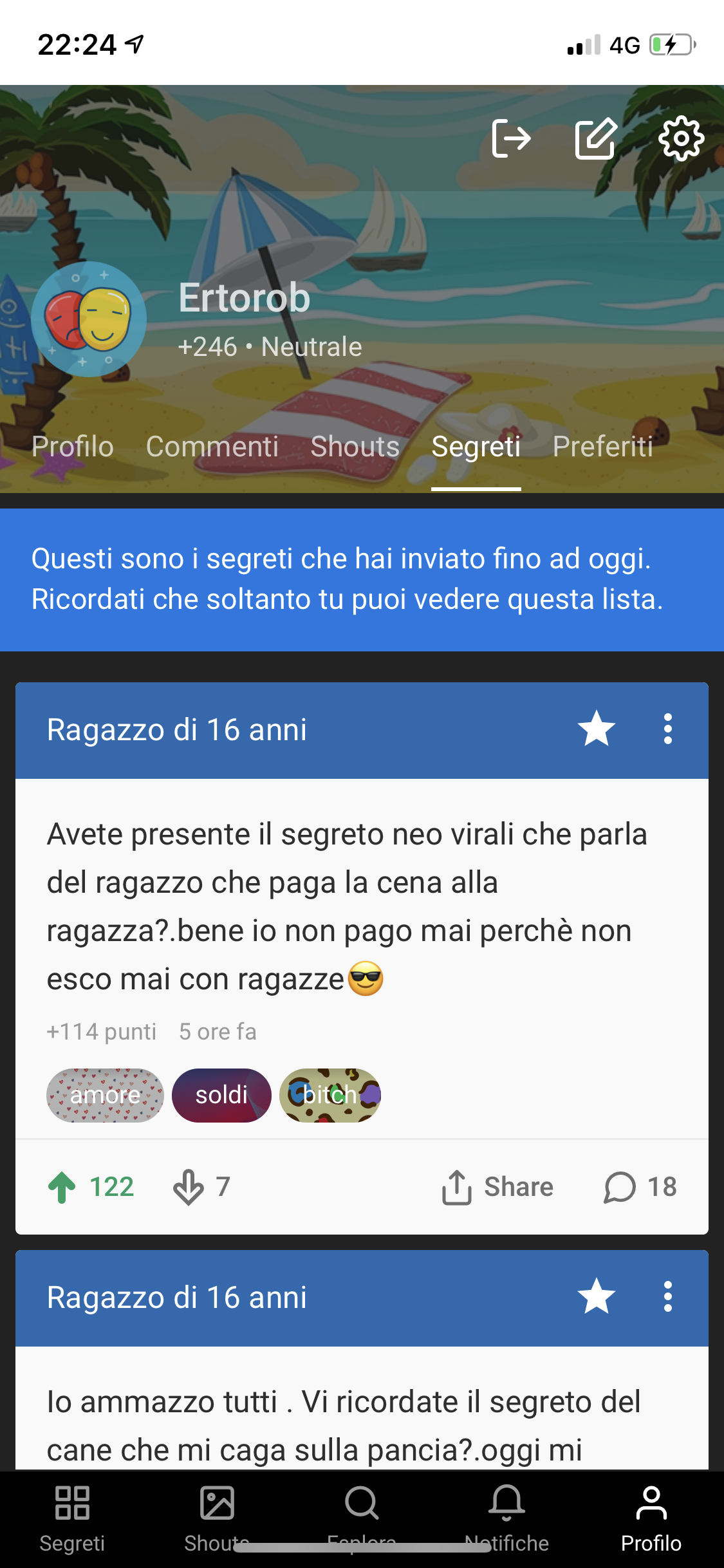 Grazie a tutti per i segreti nei virali?