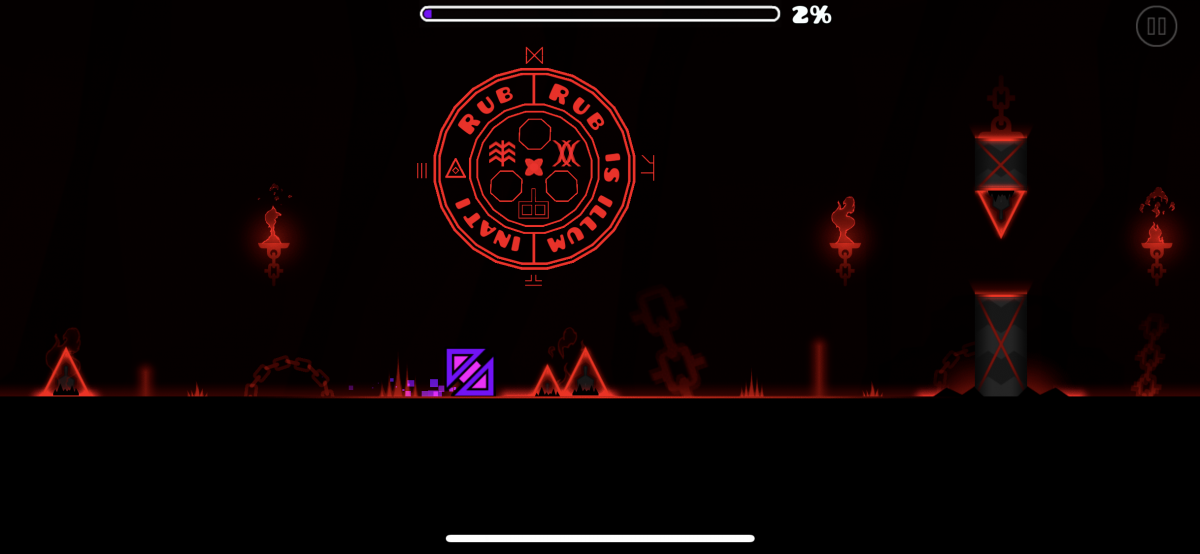 Penso che geometry dash sia satanista