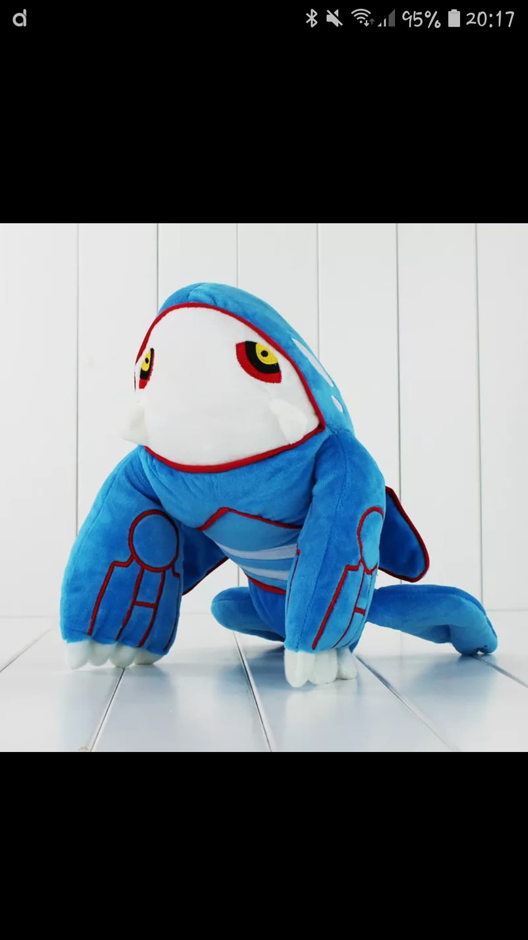 Povero kyogre dai, lo hanno fatto proprio male sto peluche