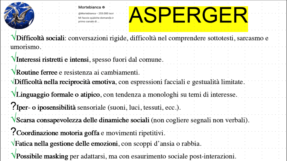 Le ha, eh... comunque a me sta sul cazzo perché è pure velatamente maschilista. Non rompete su "è di sinistra" che essere di sinistra sui social...