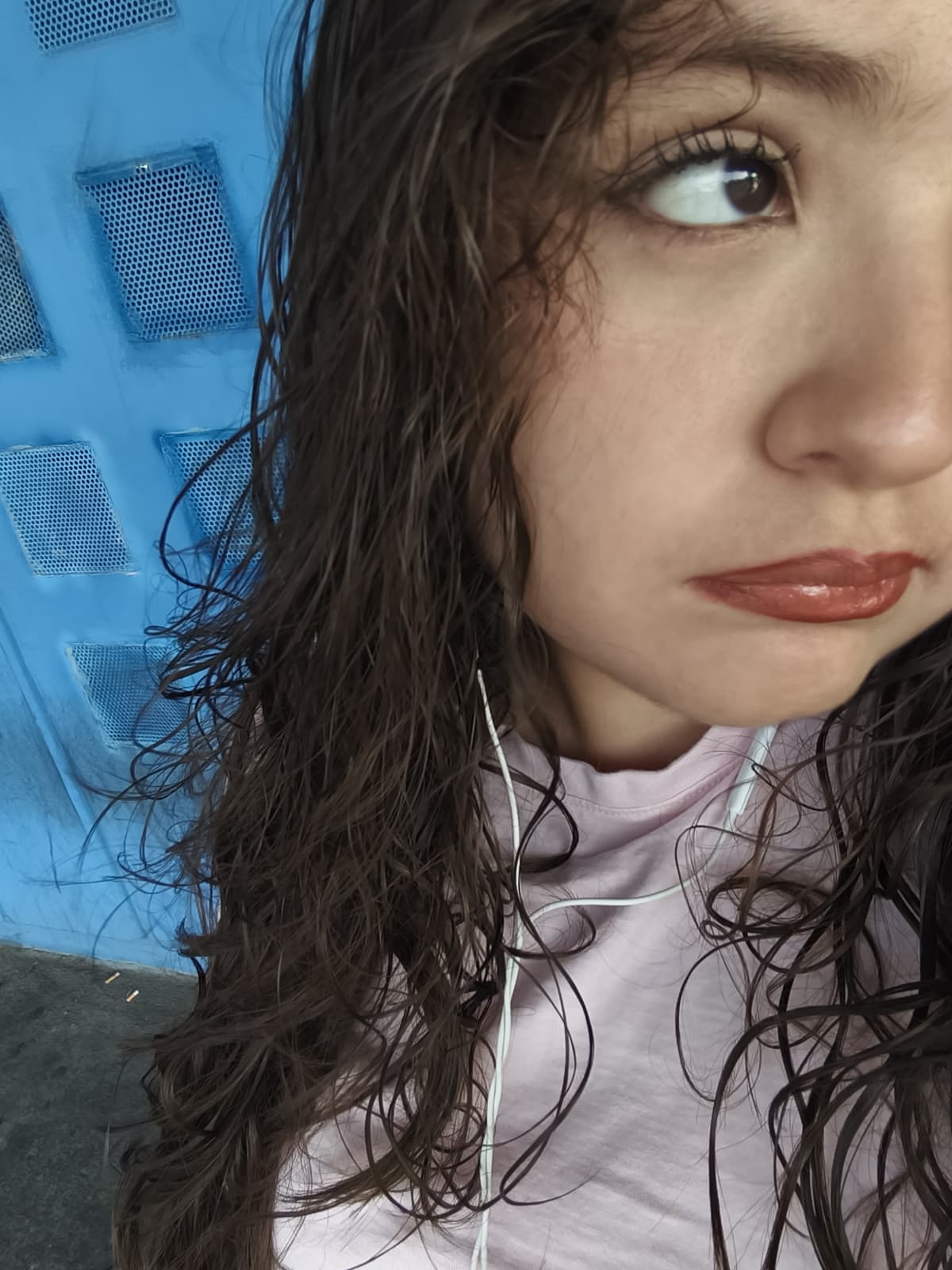 Che bell selfie però 😭