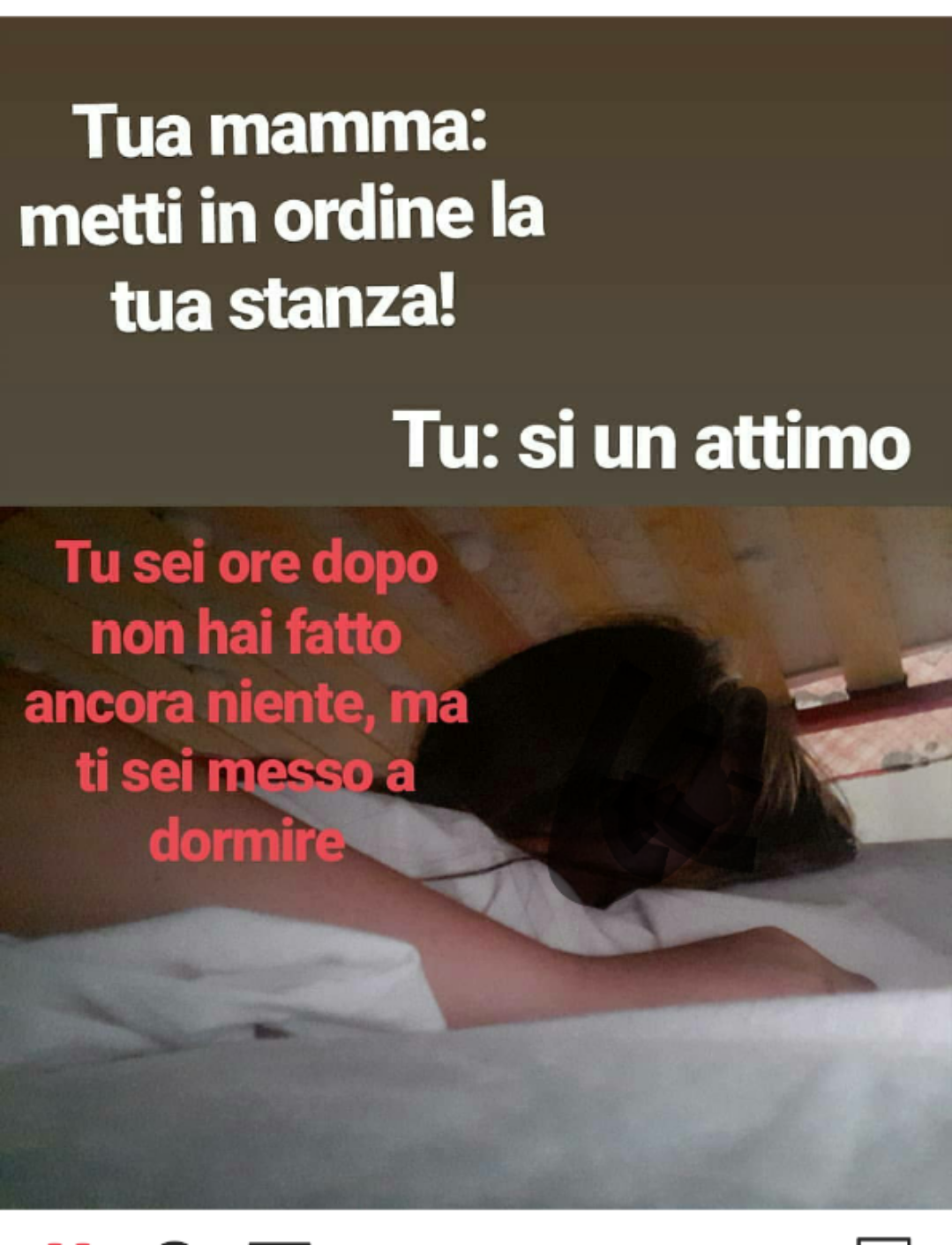 Come quando non vuoi fare niente