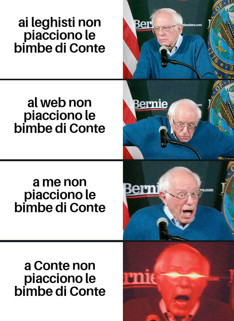 Raga scusate ma a volte mi fanno ridere più le sue bimbe che Conte??